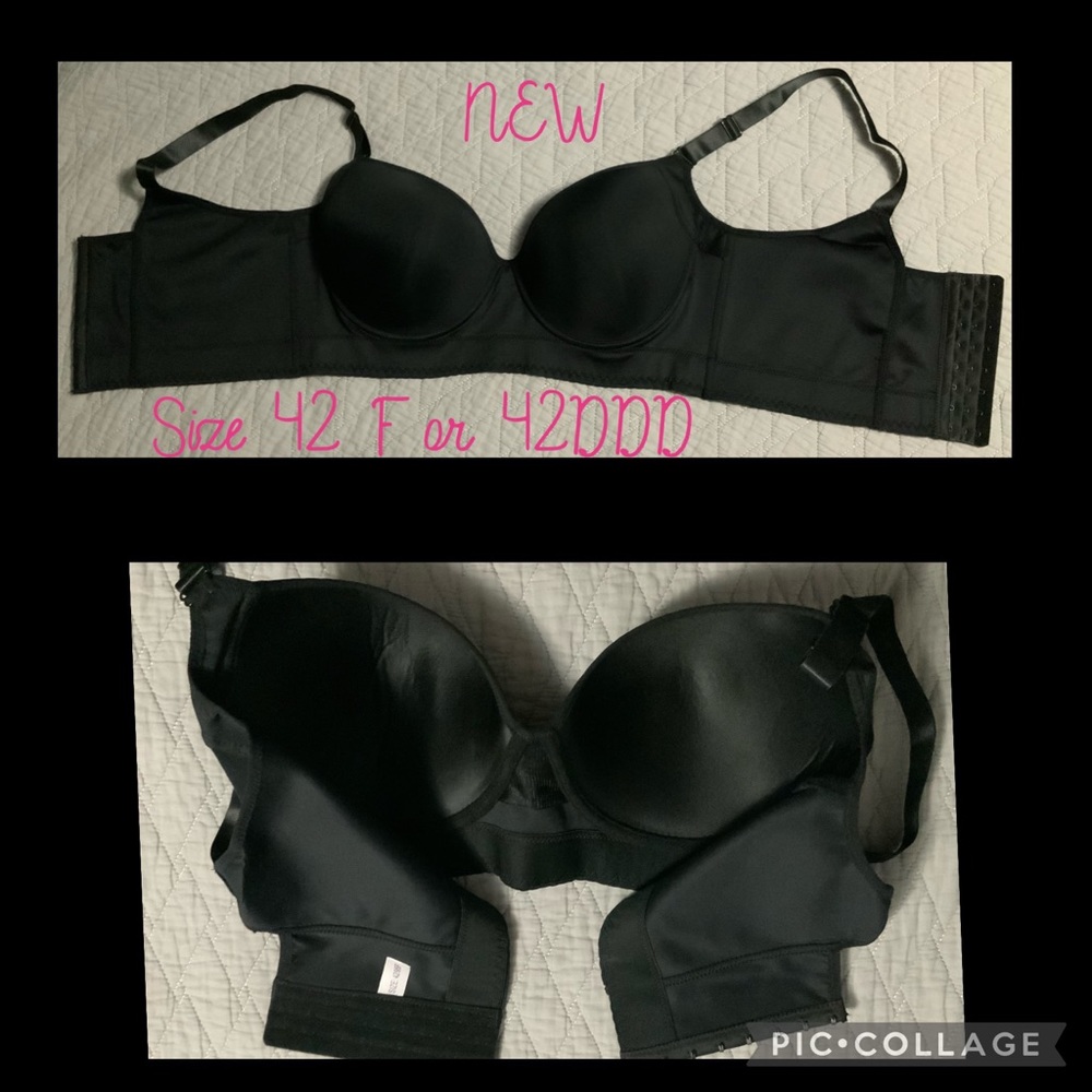 Bra: Women’s Size 42F/DDD Color:Black